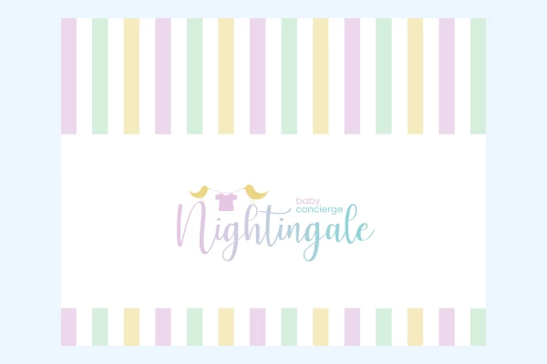 Cover of the book with Nightingale logo and pastel border