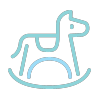 Rocking horse icon